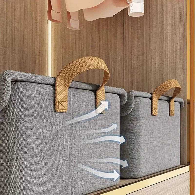 Cationic Steel Frame Folding Storage Box Multi-functional