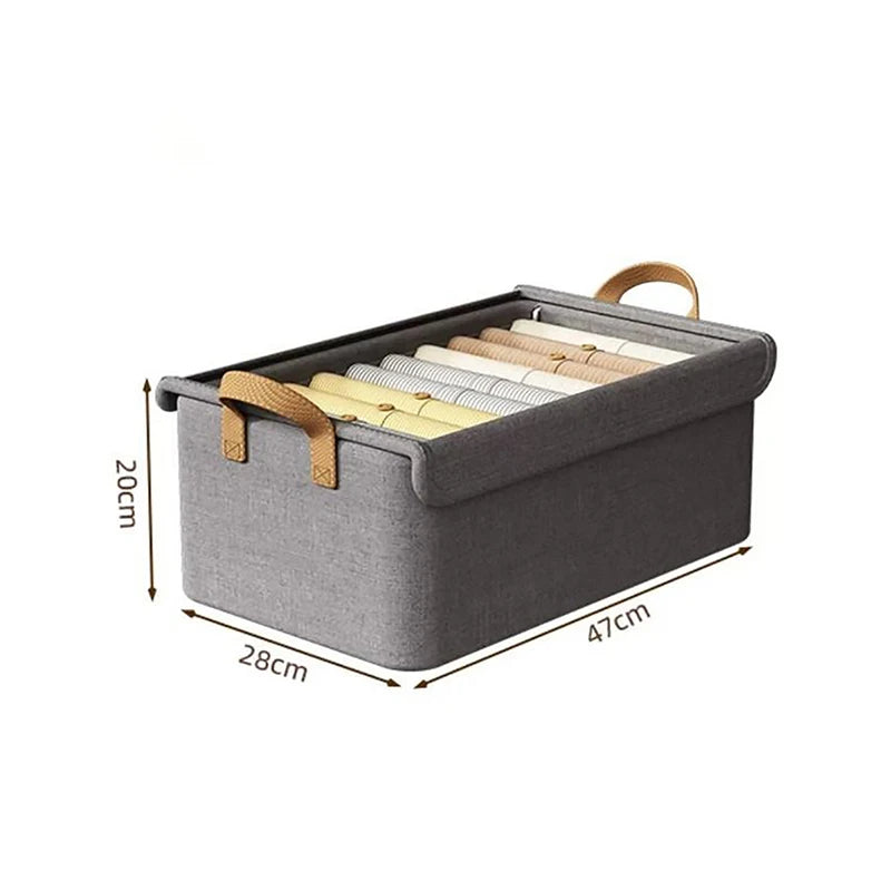 Cationic Steel Frame Folding Storage Box Multi-functional