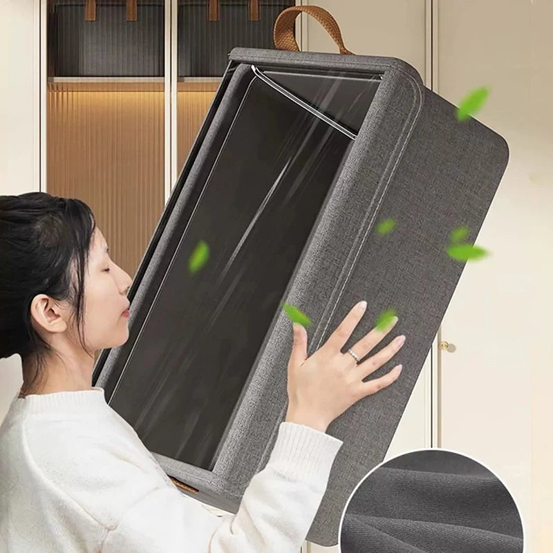 Cationic Steel Frame Folding Storage Box Multi-functional