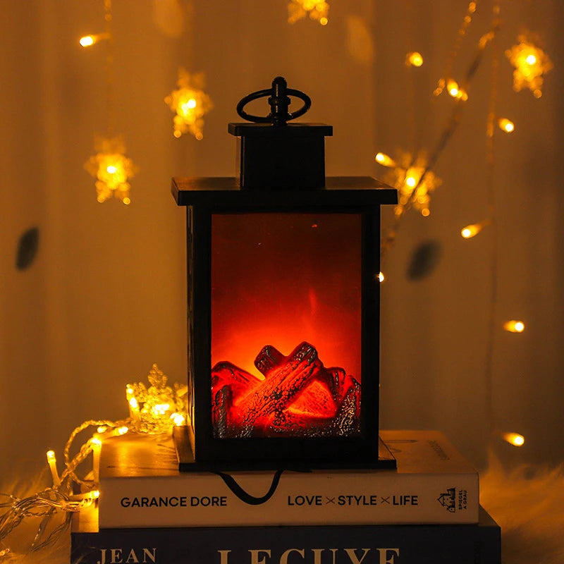 LED Fireplace Lights, Charcoal Simulation