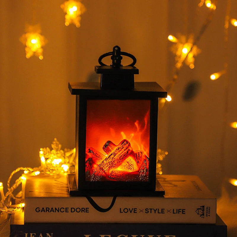 LED Fireplace Lights, Charcoal Simulation