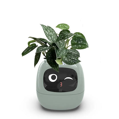 "Ivy Smart Planter: 7 Expressions, 7 Sensors, and AI Magic – Making Plant Care Fun & Effortless!