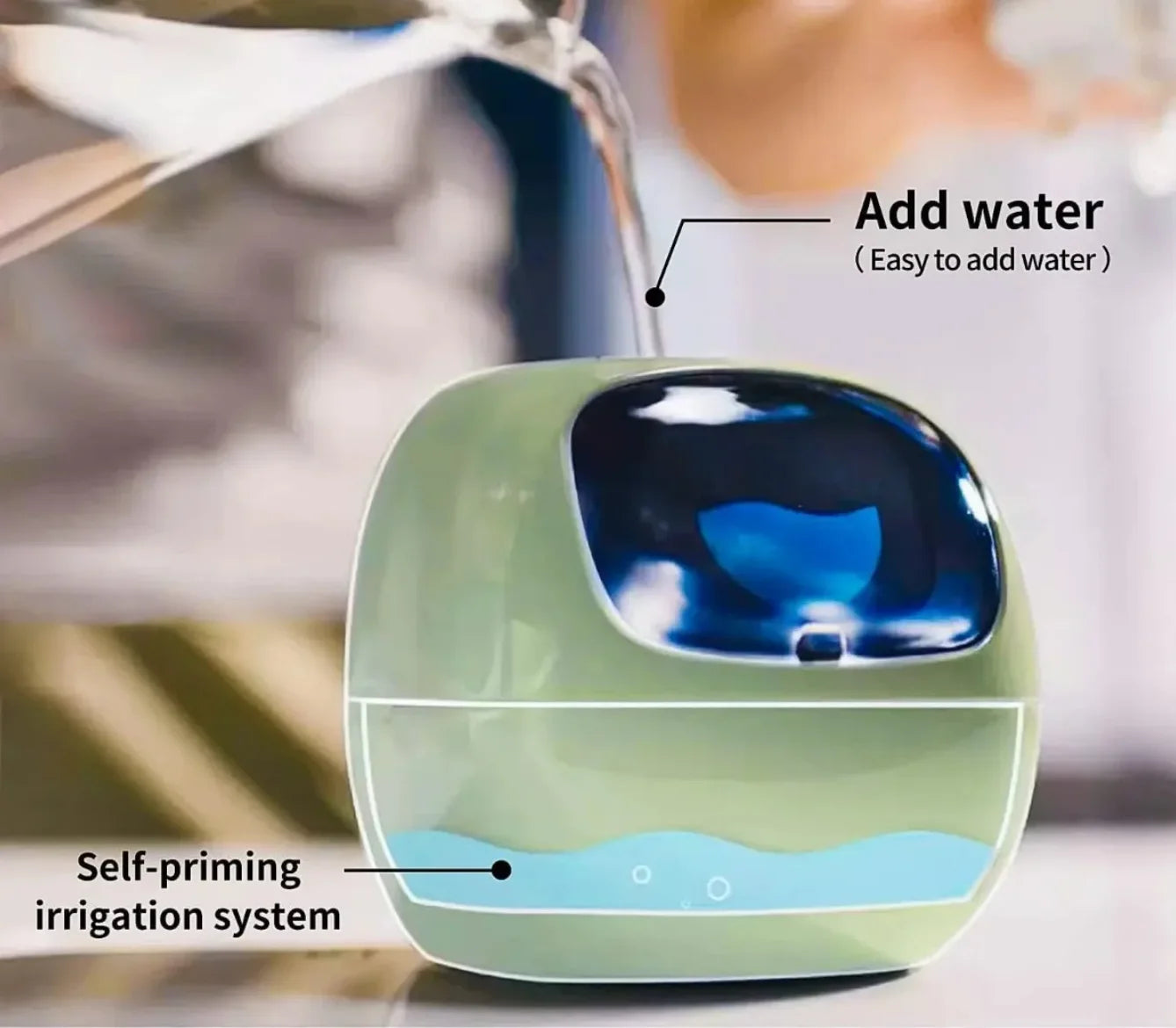 "Ivy Smart Planter: 7 Expressions, 7 Sensors, and AI Magic – Making Plant Care Fun & Effortless!