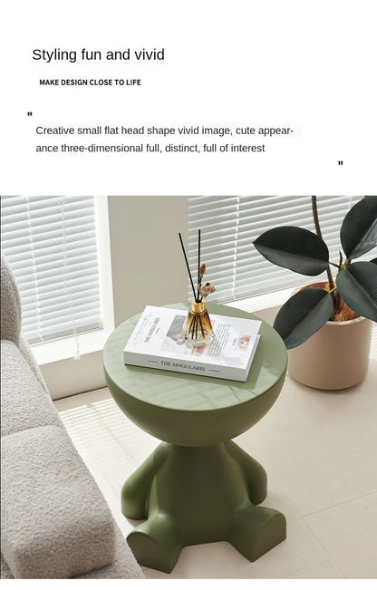 Light Luxury Creative Flat Head Coffee Table
