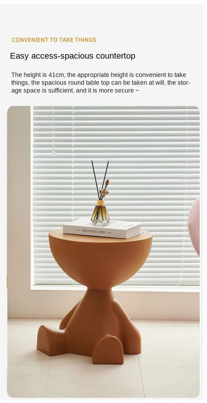 Light Luxury Creative Flat Head Coffee Table