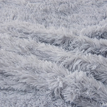3PC Solid Plush Duvet Cover Set – Soft, Skin-Friendly Bedding for All Seasons